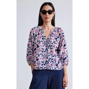Apiece Apart Mitte Top in La Vid Batik Rosa L